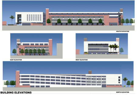 parking structure elevations